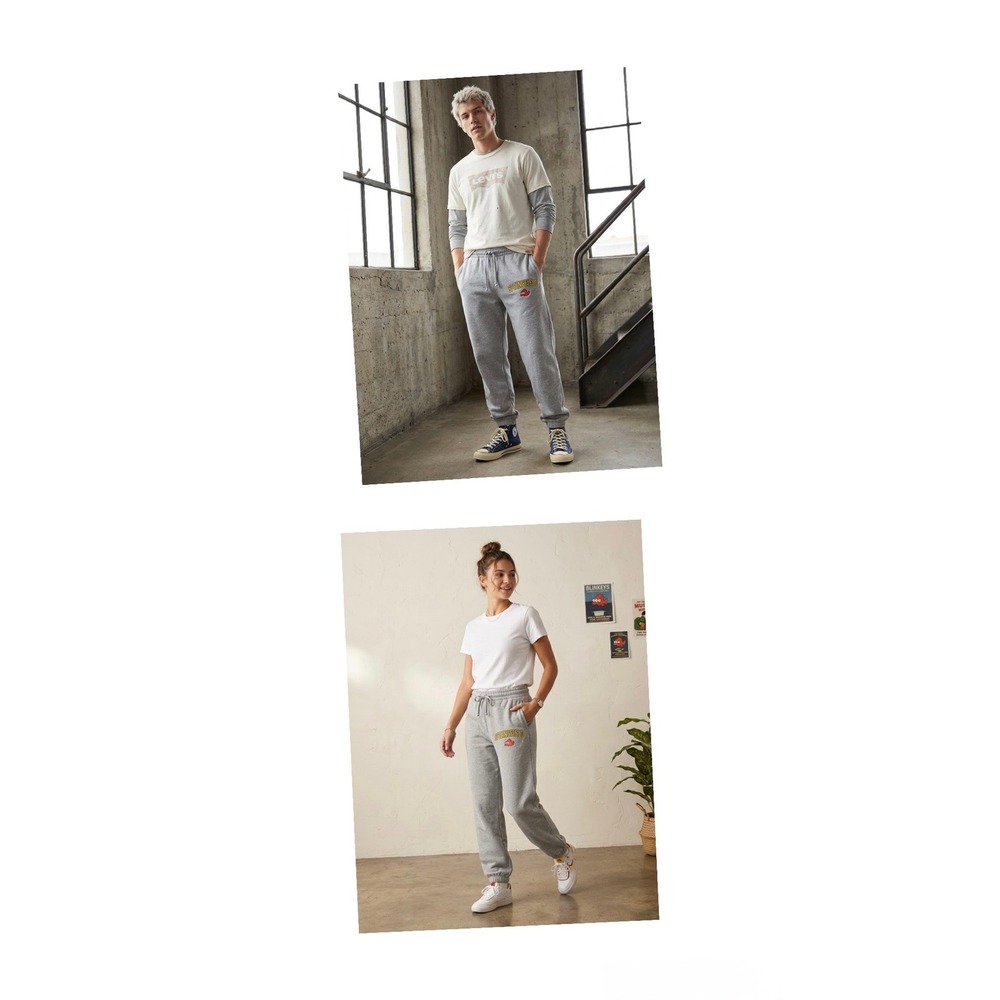 Levis x The Simpsons Springfield Blinky Gray Sweatpants XS A2060-0000 Unisex